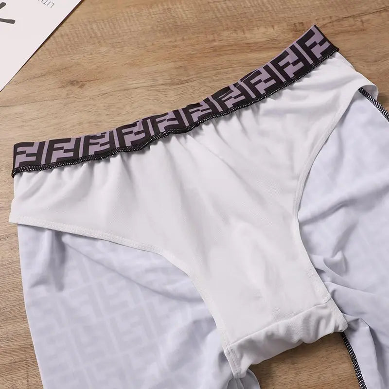 FENDI - Men's Designer Short Luxury Style Gray Metroutfits