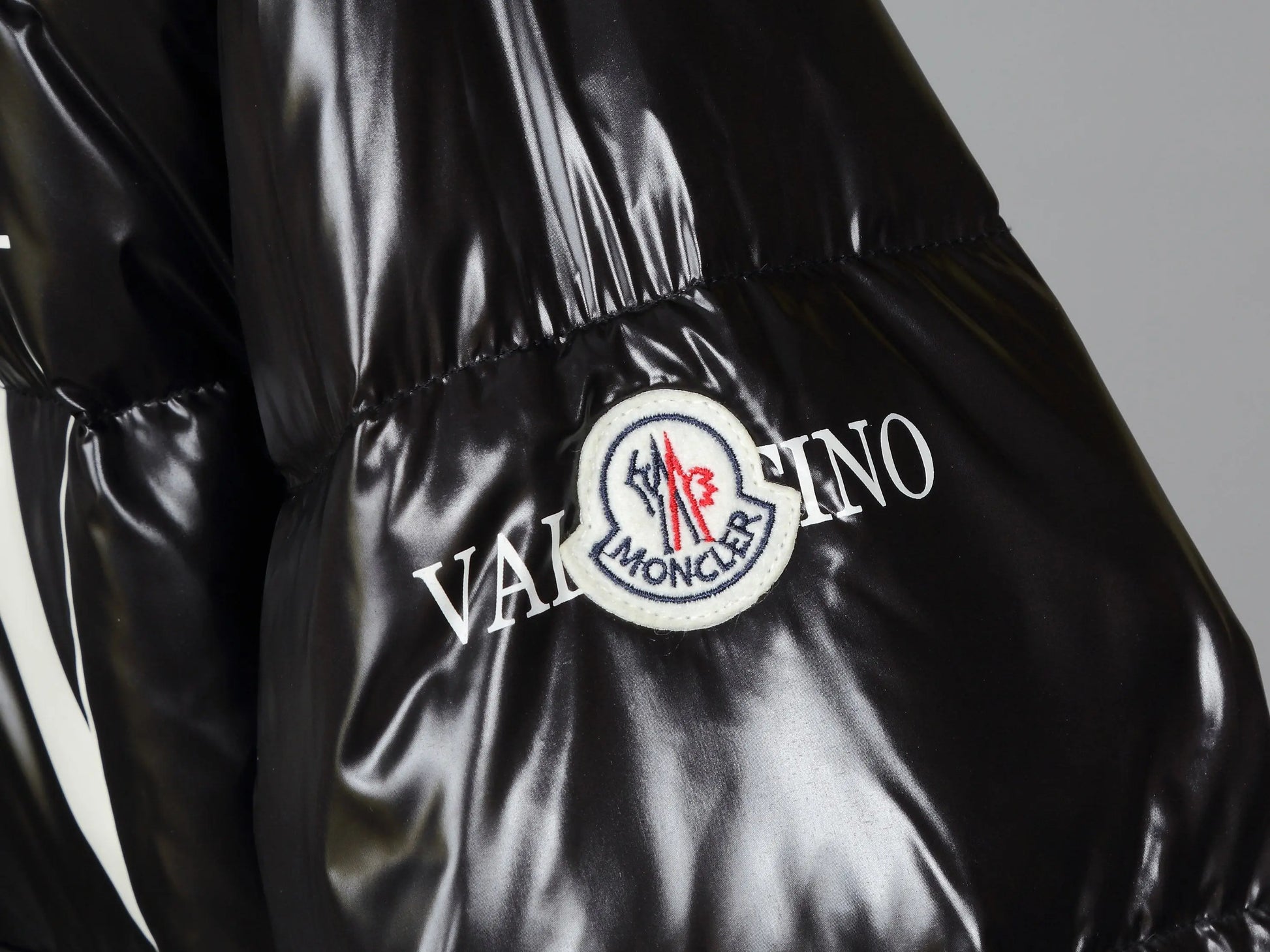Valentino x Moncler Men's Black Puffer Jacket Metroutfits