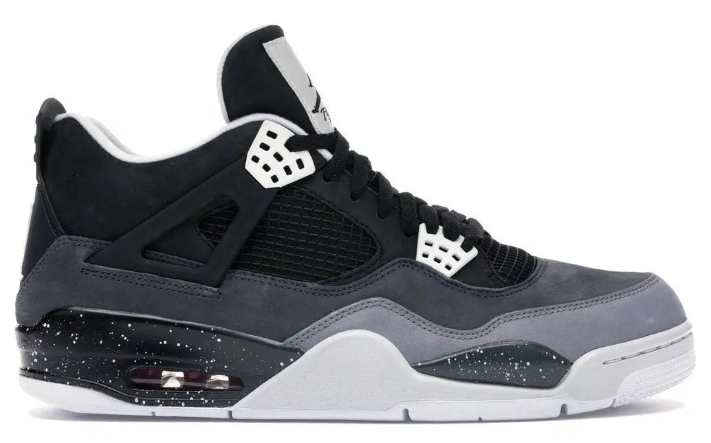Air Jordan 4 Retro Fear Pack Leather Sneakers Metroutfits