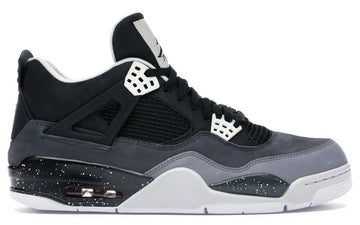 Air Jordan 4 Retro Fear Pack Leather Sneakers Metroutfits