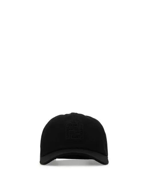 Fendi Cotton FF Motif Baseball Cap – Luxury Unisex Hat Metroutfits