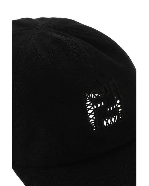 Fendi Cotton FF Motif Baseball Cap – Luxury Unisex Hat Metroutfits