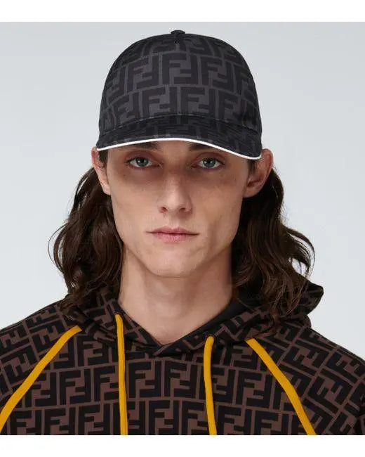 Fendi Logo Baseball Cap – Luxury Unisex Headwear Metroutfits