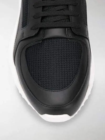 Fendi jacquard FF motif running sneakers - chic tread