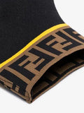 Fendi Logo hi-top stretch sock sneakers - chic tread