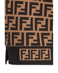 Fendi Women's FF Motif Fitted Sweater Metroutfitstore