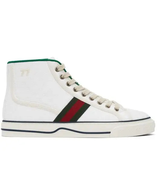 Gucci GG Supreme Mid-Top Luxury Unisex Sneakers Metroutfits