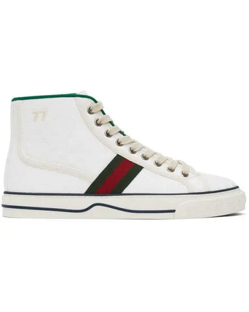 Gucci GG Supreme Mid-Top Luxury Unisex Sneakers Metroutfits