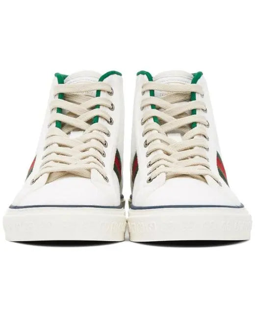Gucci GG Supreme Mid-Top Luxury Unisex Sneakers Metroutfits