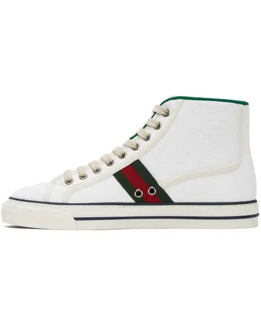 Gucci GG Supreme Mid-Top Luxury Unisex Sneakers Metroutfits