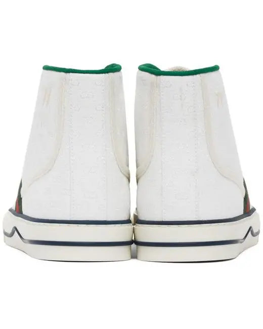 Gucci GG Supreme Mid-Top Luxury Unisex Sneakers Metroutfits