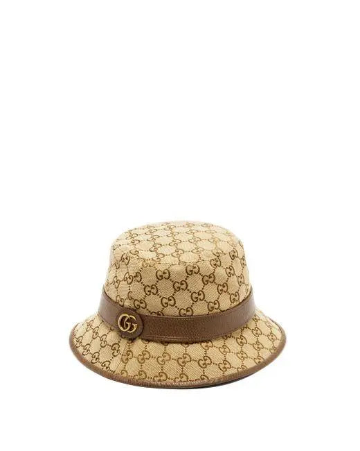 Gucci GG Canvas Bucket Hat – Unisex Designer Accessory Metroutfits