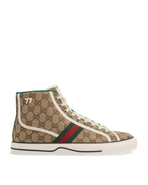 Gucci Ace GG Supreme Mid-Top Unisex Sneakers Metroutfits