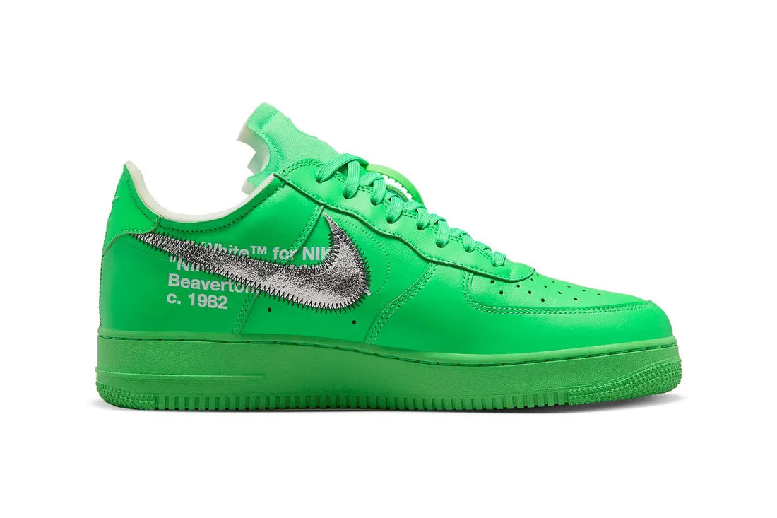 Off-White x Nike Air Force 1 Low Brooklyn Blue Sneakers New Metroutfits