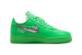 Off-White x Nike Air Force 1 Low Brooklyn Blue Sneakers New Metroutfits