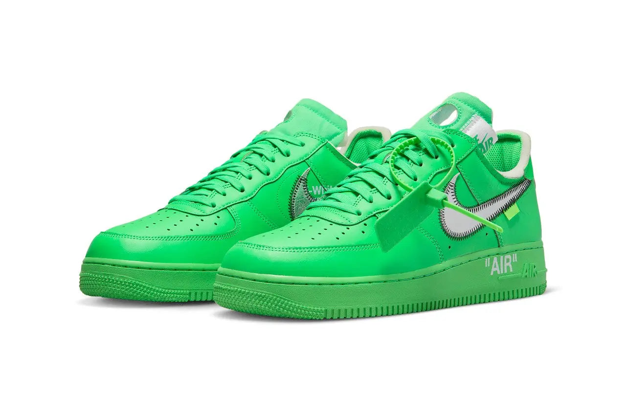 Off-White x Nike Air Force 1 Low Brooklyn Blue Sneakers New Metroutfits