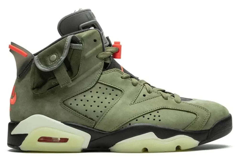 Air Jordan 6 x Travis Scott Retro Sneakers Metroutfits