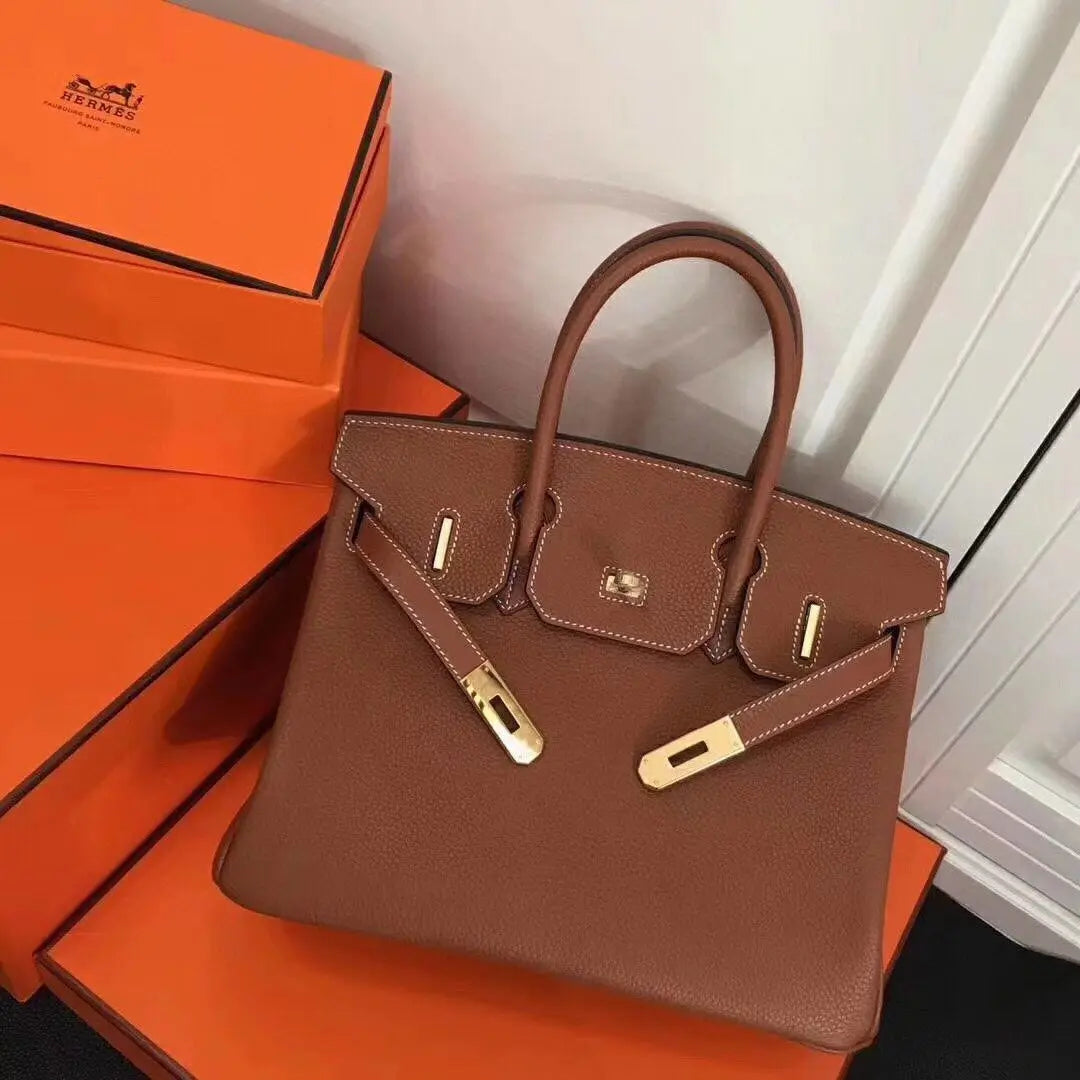 Hermès Birkin Bag in Gold Togo Leather with Gold Hardware Chic Tread