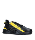 Fendi Flow Low-Top Calfskin Sneakers For Men & Women Metroutfits