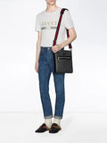 Gucci Black GG Messenger Bag – New Metroutfits