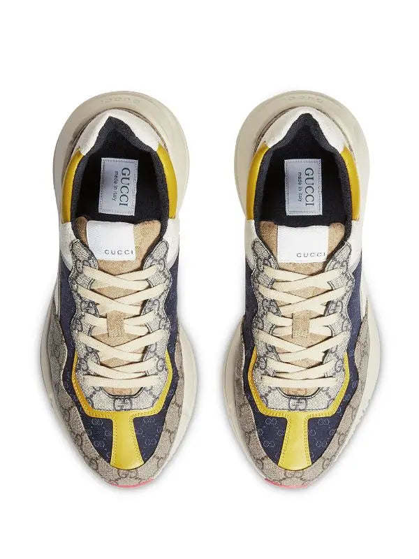 Gucci Rhyton GG Logo Sneakers for Men and Women Metroutfits