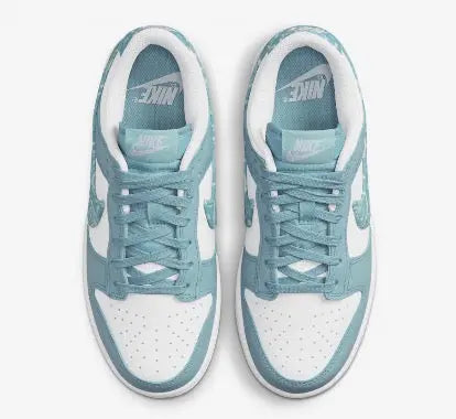 Nike Dunk Low Blue Paisley Sneakers Men & Women Metroutfits