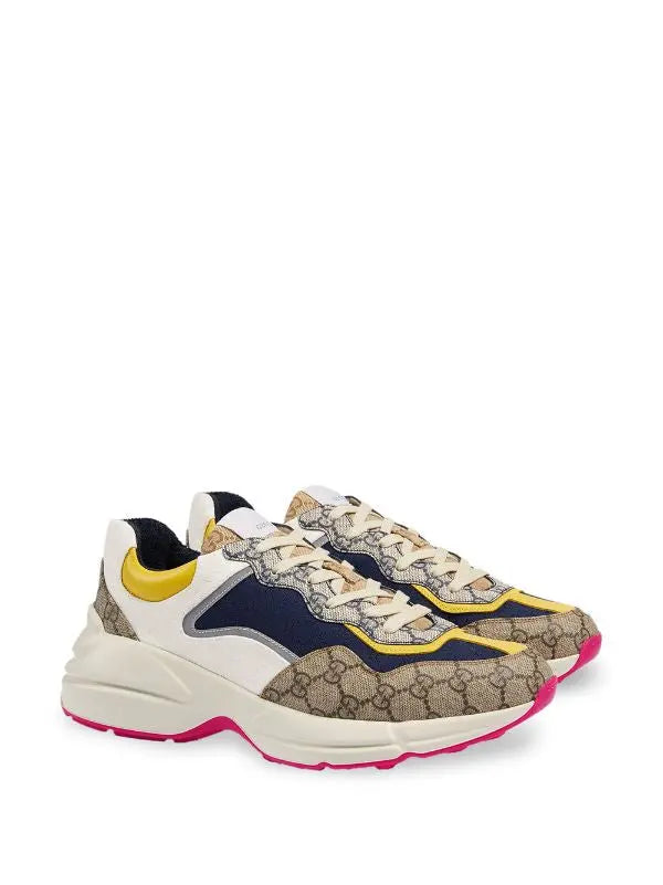 Gucci Rhyton GG Logo Sneakers for Men and Women Metroutfits