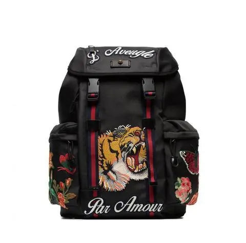 Gucci Embroidered Tiger Backpack – New with Tag and Box Metroutfits