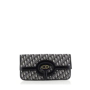 Christian Dior Clutch Bag – Oblique Canvas Foldover Metroutfits