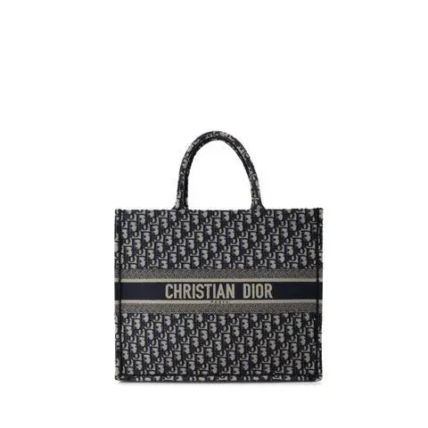 Christian Dior Small Book Tote Canvas Bag 36 cm New with Tag Metroutfits