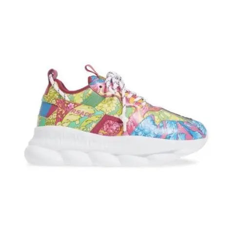 Versace Multicolor Sneakers – New with Tag and Original Box Metroutfits