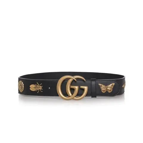 Gucci Women’s Leather Belt Animal Studs Metroutfits