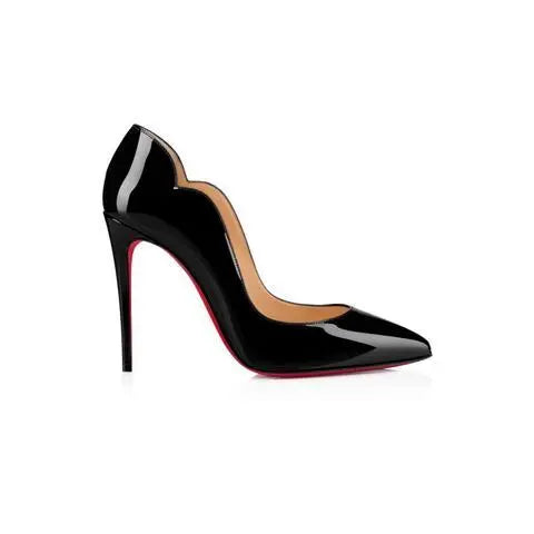 Christian Louboutin Women's Black Iriza Shiny Nappa Leather Pumps Metroutfits