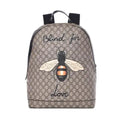 Gucci GG Supreme Monogram Blind For Love Bee Backpack Metroutfits