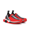 Dolce & Gabbana Red Designer Sneakers Metroutfits