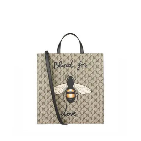 Gucci Bee Supreme GG Tote Bag – New Metroutfits