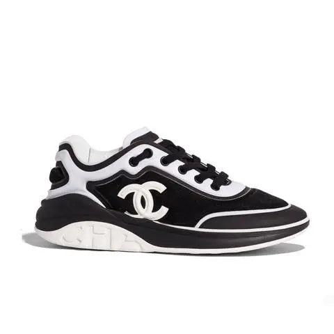Chanel Women's Sneaker Black White Metroutfits