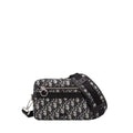 Christian Dior Safari Oblique Messenger Bag Dark Blue Metroutfits