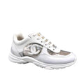 Chanel Sneaker Clear White New with Tag & Box Metroutfits