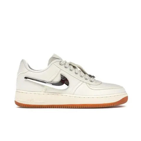 Nike Air Force 1 Low x Travis Scott Sail – New with Tag and Original Box Metroutfits