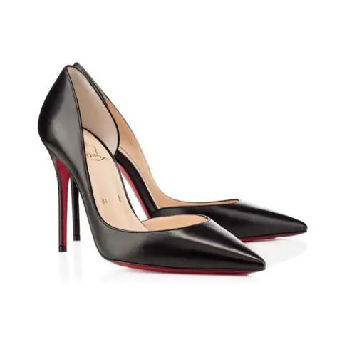 Christian Louboutin Women's Black Iriza Nappa Leather Pumps Metroutfits