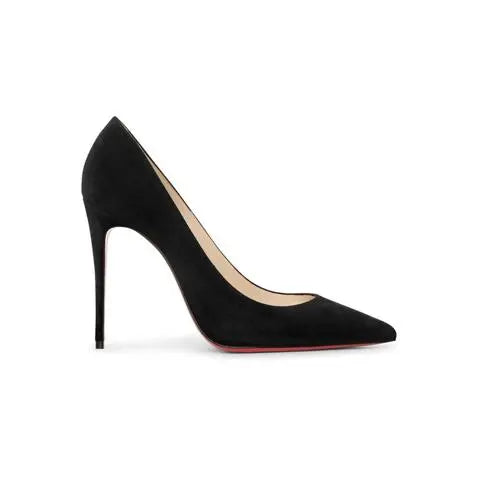 Christian Louboutin Women's Black Iriza Shiny Nappa Leather Pumps Heel Metroutfits