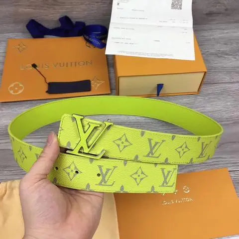 Louis Vuitton Reversible Monogram Volt Leather Belt Metroutfits