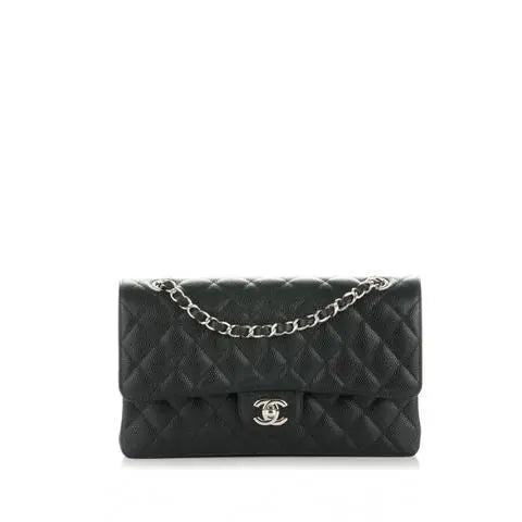 Chanel Crossbody Bag – Medium Caviar Double Flap Metroutfits