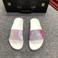 Louis Vuitton Unisex Waterfront Mule Rubber Iridescent Metroutfits