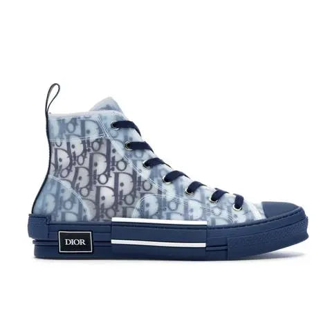 Christian Dior Blue White Sneakers Metroutfits