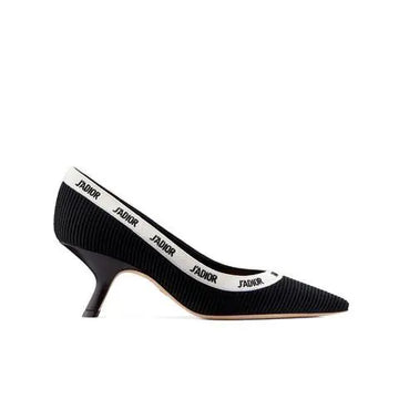 Christian Dior Women's Black J’adior Brodé Embroidered Pumps Metroutfits