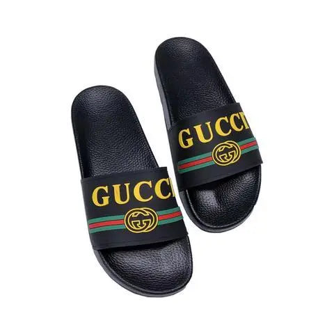 Gucci Men’s Black Slides – Luxury Comfort Metroutfits