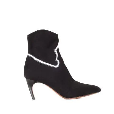 Christian Dior Black Knit Sock Boots Women’s New With Tag Metroutfits