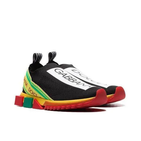 Dolce & Gabbana Black Designer Sneakers – New with Tag and Box Metroutfits